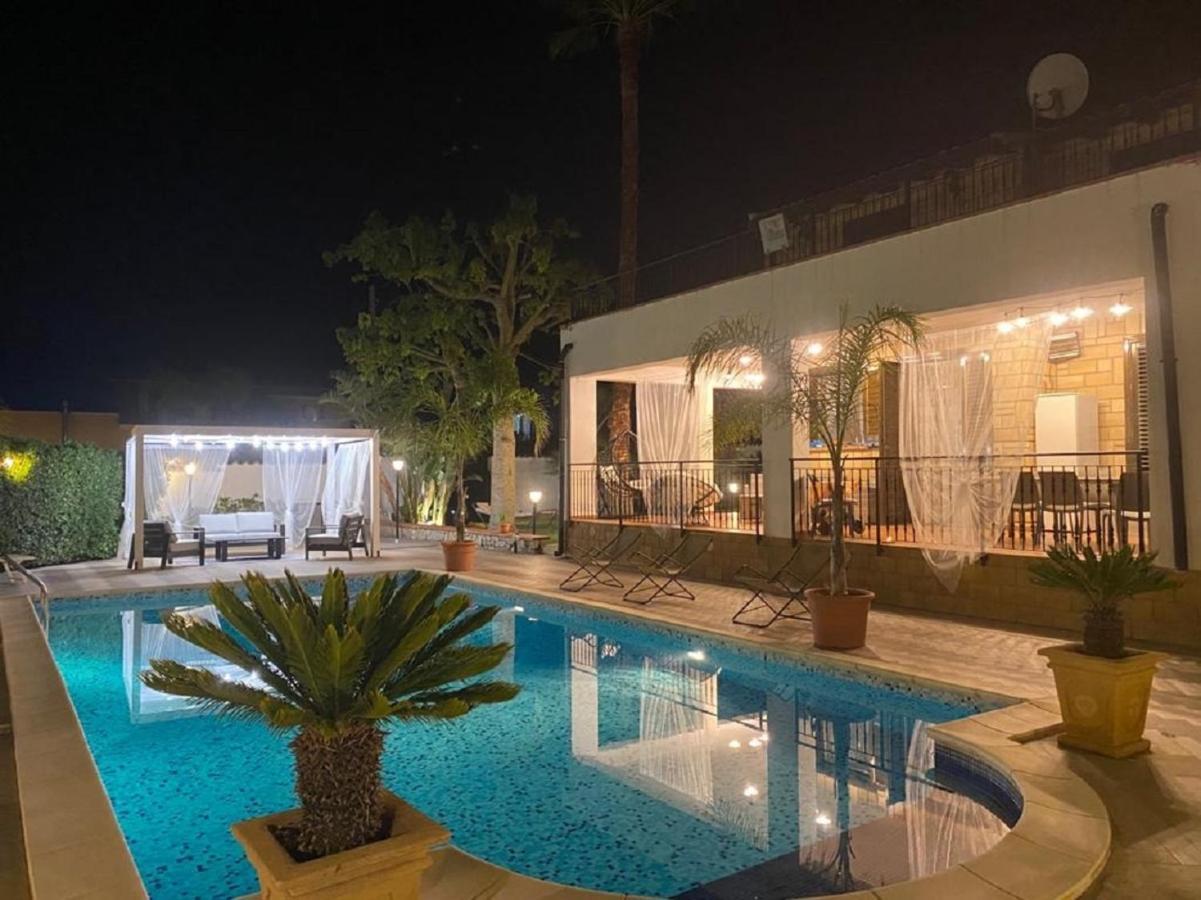 Villa Marianna Con Piscina Privata Ampi Spazi Esterni E Wifi Free Trabia Luaran gambar