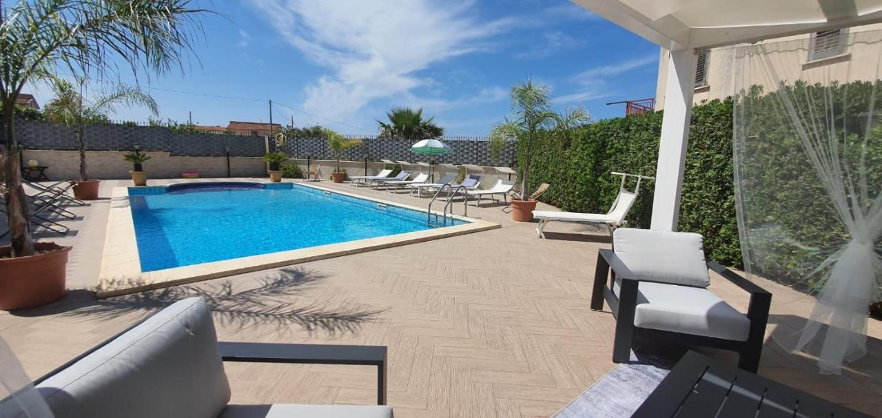 Villa Marianna Con Piscina Privata Ampi Spazi Esterni E Wifi Free Trabia Luaran gambar
