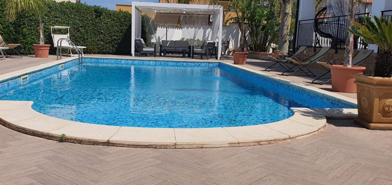 Villa Marianna Con Piscina Privata Ampi Spazi Esterni E Wifi Free Trabia Luaran gambar
