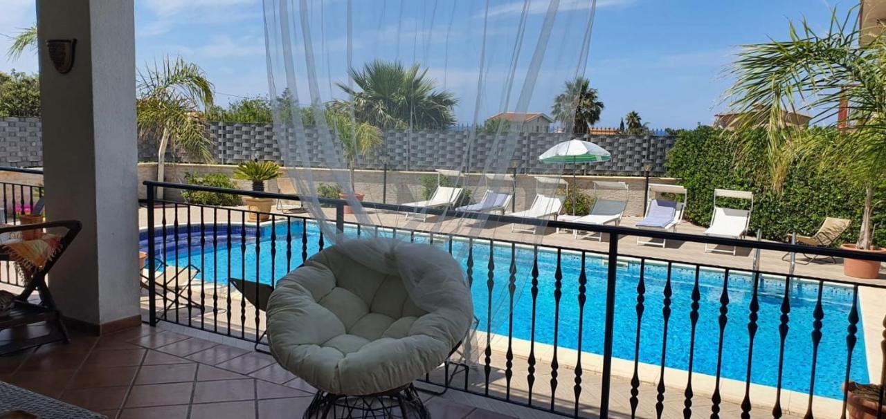 Villa Marianna Con Piscina Privata Ampi Spazi Esterni E Wifi Free Trabia Luaran gambar