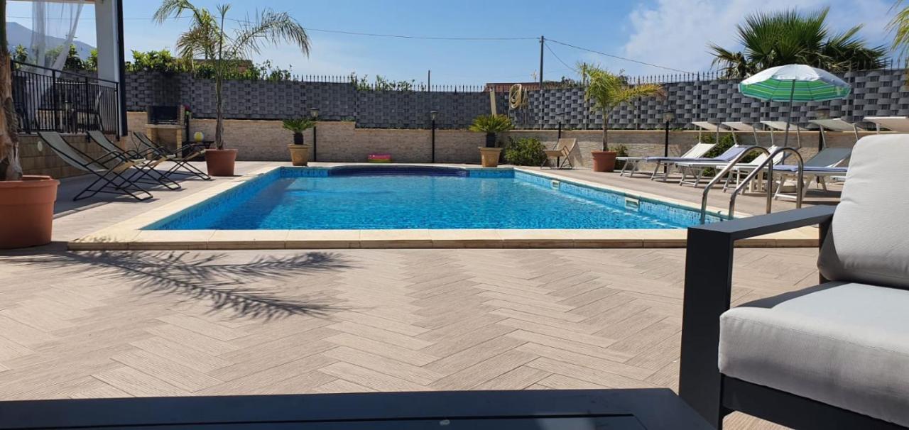 Villa Marianna Con Piscina Privata Ampi Spazi Esterni E Wifi Free Trabia Luaran gambar