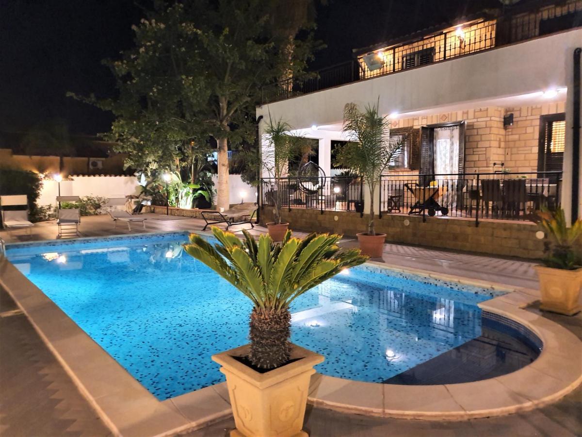 Villa Marianna Con Piscina Privata Ampi Spazi Esterni E Wifi Free Trabia Luaran gambar